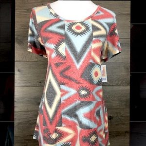 Women Tshirt, Lularoe Classic T,  Women Top, Blouse, South Western Top